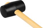 Strend Pro HM222 340 g, gumikalapács, fanyéllel