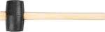 Rubber hammer Strend Pro Premium HM226 340 g, wooden handle