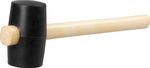 Rubber hammer Strend Pro Premium HM226 340 g, wooden handle