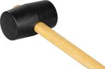 Kalapács Strend Pro Premium HM226 900 g, gumi, fa nyél, nyél hossza 360 mm