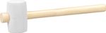 Hammer Strend Pro 340 g, rubber, White Head, wooden handle