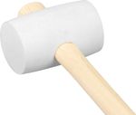 Hammer Strend Pro 340 g, rubber, White Head, wooden handle
