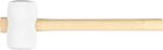Hammer Strend Pro 450 g, rubber, White Head, wooden handle