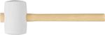 Hammer Strend Pro 900 g, rubber, White Head, wooden handle