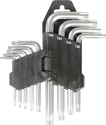 Wrench Set Strend Pro HK0042, 9-piece, T10-T50, Torx, L-key