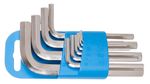 UNIOR 220/4PH Hex Key Set, 1.5-12 mm, 10-piece