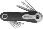 Wrench Set Strend Pro HK0208, 8-piece, Torx, folding, L-key