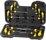 Screwdriver Set Strend Pro YF70019, 10-piece, Hex with ball end, T-handle, in case