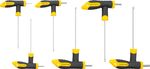 Screwdriver Set Strend Pro YF70019, 10-piece, Hex with ball end, T-handle, in case