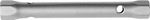 Wrench Strend Pro, 16x17 mm, tubular, double-ended, zinc