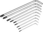 Wrench Set Strend Pro HK0259, 9-piece, T10-T50, Torx, L-key