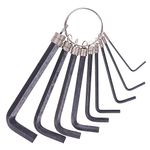 Kulcs készlet Strend Pro HK0041, 9 részes, 1,5-10 mm, Imbusz, Hex, belső