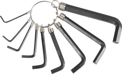 Wrench Set Strend Pro HK0041, 9-piece, 1.5-10 mm, Allen, Hex, L-key