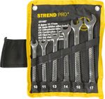Wrench Set Strend Pro HR31581, combination, 6-piece, Cr-V, 10-17 mm