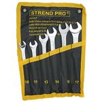 Wrench Set Strend Pro HR31581, combination, 6-piece, Cr-V, 10-17 mm