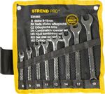 Wrench Set Strend Pro HR31583, combination, 8-piece, Cr-V, 8-19 mm