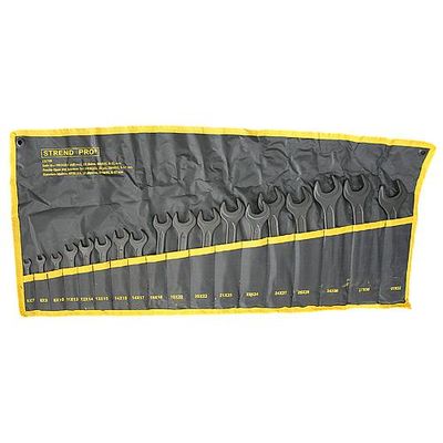Wrench Set Strend Pro HR34183, open-end, 18-piece, DIN895, 6-32 mm