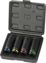 Socket Set Strend Pro Premium, 4-piece, CrV, 17-19-21-22 mm