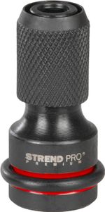Adaptér Strend Pro Premium, rázový, Cr-Mo, z 1/2" na 1/4"