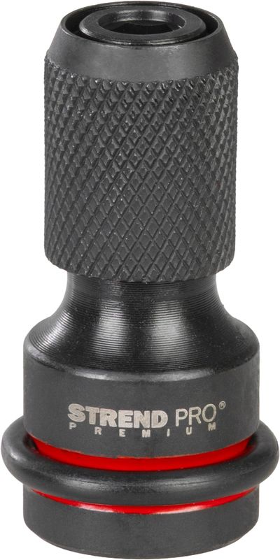 Adaptér Strend Pro Premium, rázový, Cr-Mo, z 1/2" na 1/4"