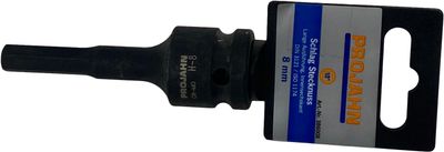 Adapter PROJAHN 1/2" hex, 8mm