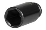 Dugókulcsfej Strend Pro Premium, gépi, hosszított, 1/2", hatszög, CrMO, 27 mm