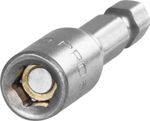 Hlavica s magnetom Strend Pro MS84, 6 mm, 1/4", magnetický držiak bitov, bal. 5 ks