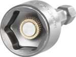 Fej Strend Pro MS84, mágneses, 13 mm, 1/4", mágneses bittartó, 5 db-os csomag