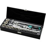 Socket Set Whirlpower® 1614-SK13SE, 45-piece, 1/2"