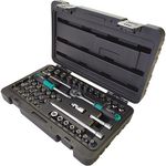 Socket Set Whirlpower® 1612-2545SE, 45-piece, 1/4"