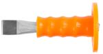 Chisel Strend Pro CC480, 150 mm, flat, with PVC handle and protector