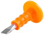 Chisel Strend Pro CC480, 150 mm, flat, with PVC handle and protector