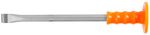 Chisel Strend Pro CC480, 350 mm, flat, with PVC handle and protector