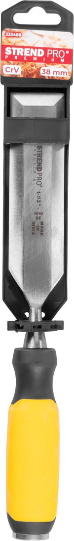 Chisel Strend Pro Premium, for wood, Bi-material handle, 38 mm