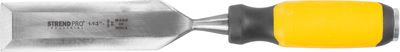 Chisel Strend Pro Premium, for wood, Bi-material handle, 38 mm