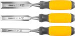 Chisel Set Strend Pro Premium, for wood, 12-19-25 mm