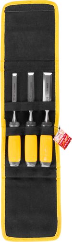 Chisel Set Strend Pro Premium, for wood, 12-19-25 mm