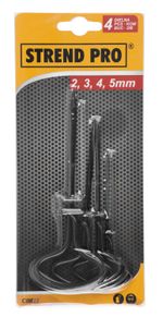 Fúrókészlet Strend Pro, 2-3-4-5 mm