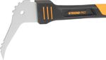 Sapína Strend Pro na drevo, uhlíková oceľ+PTFE,Nylon a TPR, 125°/360 mm/530g