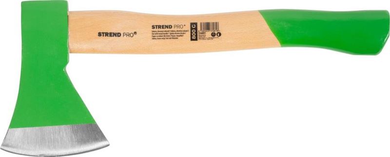 Sekera Strend Pro AX202 800 g, Green, A613, drevená násada 380 mm