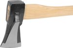 Axe Strend Pro Hickory™ Wood Black, 3000 g, splitting maul, wedge-shaped, wooden handle 800 mm