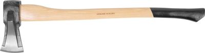 Axe Strend Pro Hickory™ Wood Black, 3000 g, splitting maul, wedge-shaped, wooden handle 800 mm