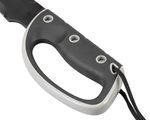 Bozótvágó Strend Pro Tactical, tokkal, fűrésszel, kézvédelemmel, fekete, 61 cm