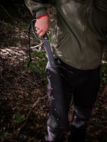 Bozótvágó Strend Pro Tactical, tokkal, fűrésszel, kézvédővel, fekete, 61 cm