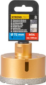 Magfúró Strend Pro, gyémánt, korona, M14, 72 mm