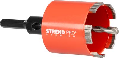 Vykružovač Strend Pro Premium, 72x68 mm, závit M16, 5 zubov, korunka, vyrezávač