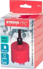 Hole Saw Crown Strend Pro Premium, 82x68 mm, M16 thread, 5 teeth