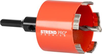 Vykružovač Strend Pro Premium, 82x68 mm, závit M16, 5 zubov, korunka, vyrezávač