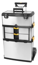 Szerszámos doboz Strend Pro TBx3042-F, kerekeken, fogantyúval, rozsdamentes acél, max. 36 kg
