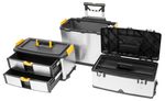 Box na náradie Strend Pro TBx3042-F, na kolieskach s rúčkou, nerezový, max. 36 kg